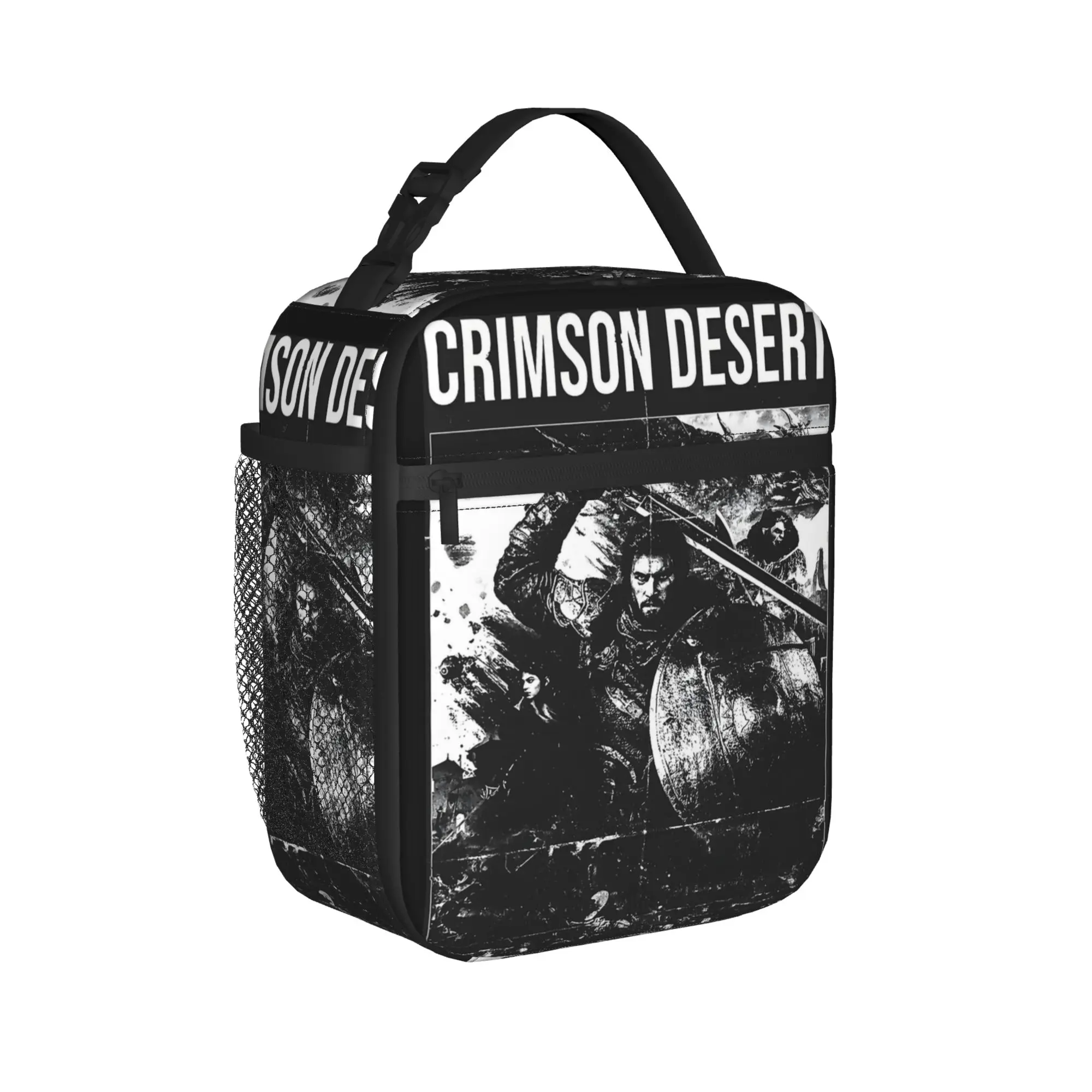 Crimson Desert   Insulated Lunch Bag Cooler Bag Reusable,Lunch Container  Leakproof Lunch Box Tote for Men Women Work  Outdoor