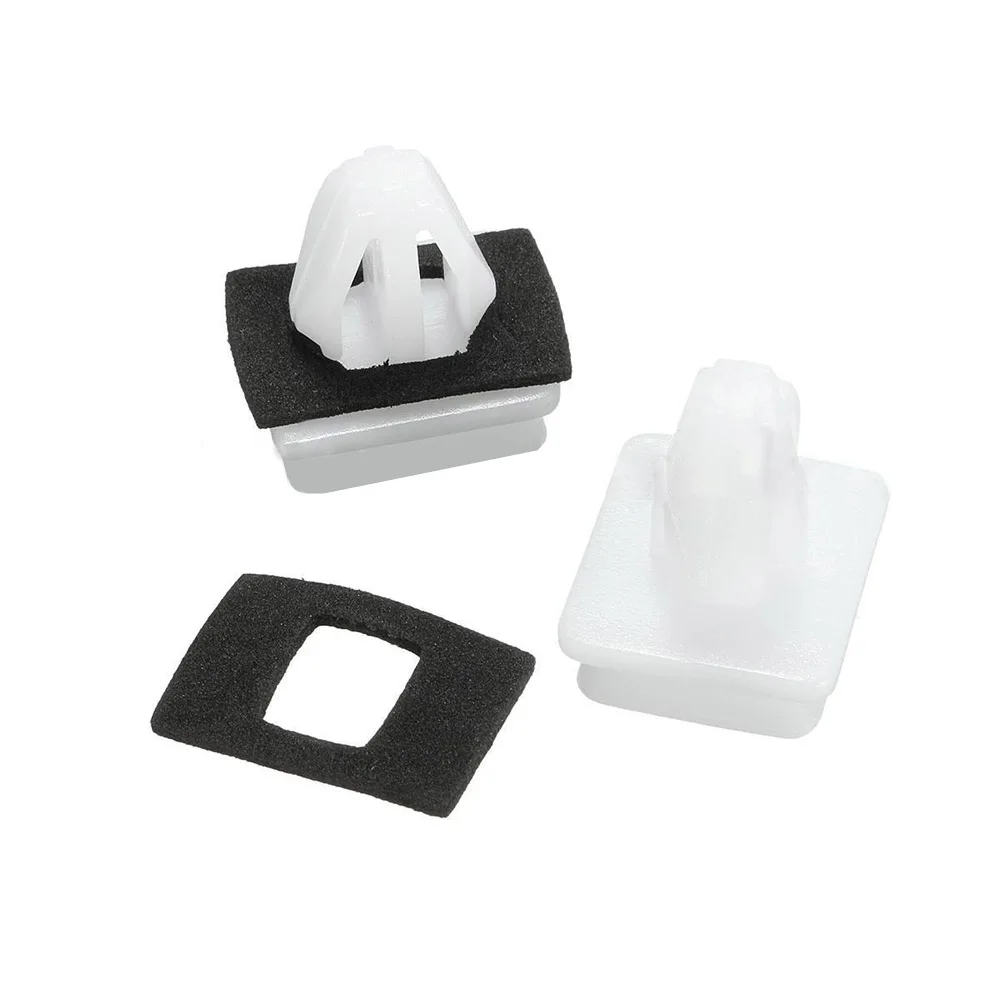 Car Panel Clips para Honda Civic CRV, Fastener Gadget, saia lateral, Sill Seal, Trim Clip, Auto Acessórios Interiores, 10pcs