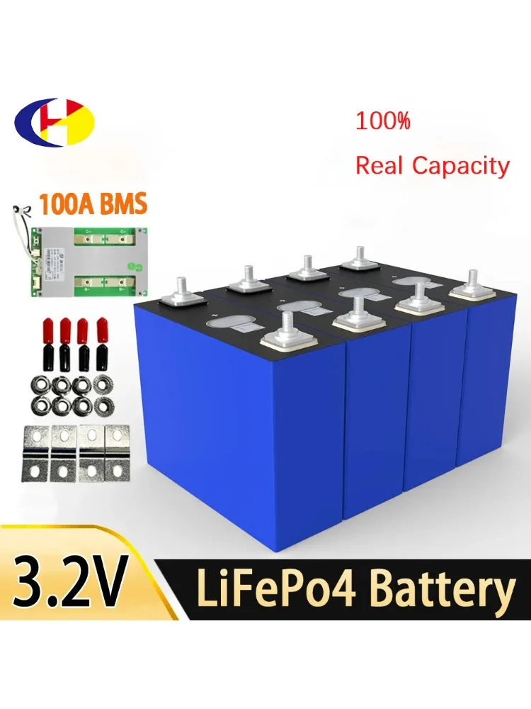 AliExpress shimmering bright 4PCS lifepo4 cells 3.2V 100Ah 105Ah full capacity Deep Cycle lifepo4 batterie 12V 100ah 24V 48V