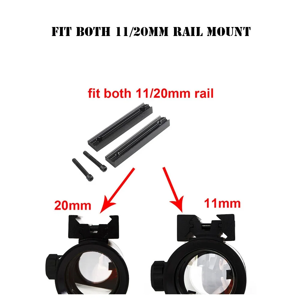 Red Green Dot Hunting Optical Sight Scope 1X40RD Holographic Tactical Sights Crosshair Aim 11/20Mm Mount Riflescope Collimator