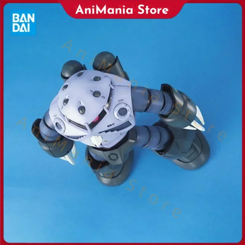 バンダイオリジナルガンプラモデルキットアニメフィギュア 1/100 MG MSM-07 Z`Gok アクションフィギュアグッズ装飾品おもちゃギフト子供のための