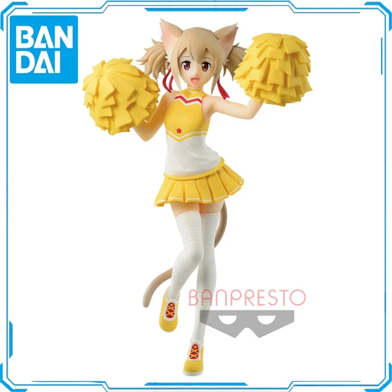 In Stock Original Bandai BANPRESTO EXQ Ayano Keiko Support the LOVE Cheerleaders Action Figure Animation ToyGift Model Collector