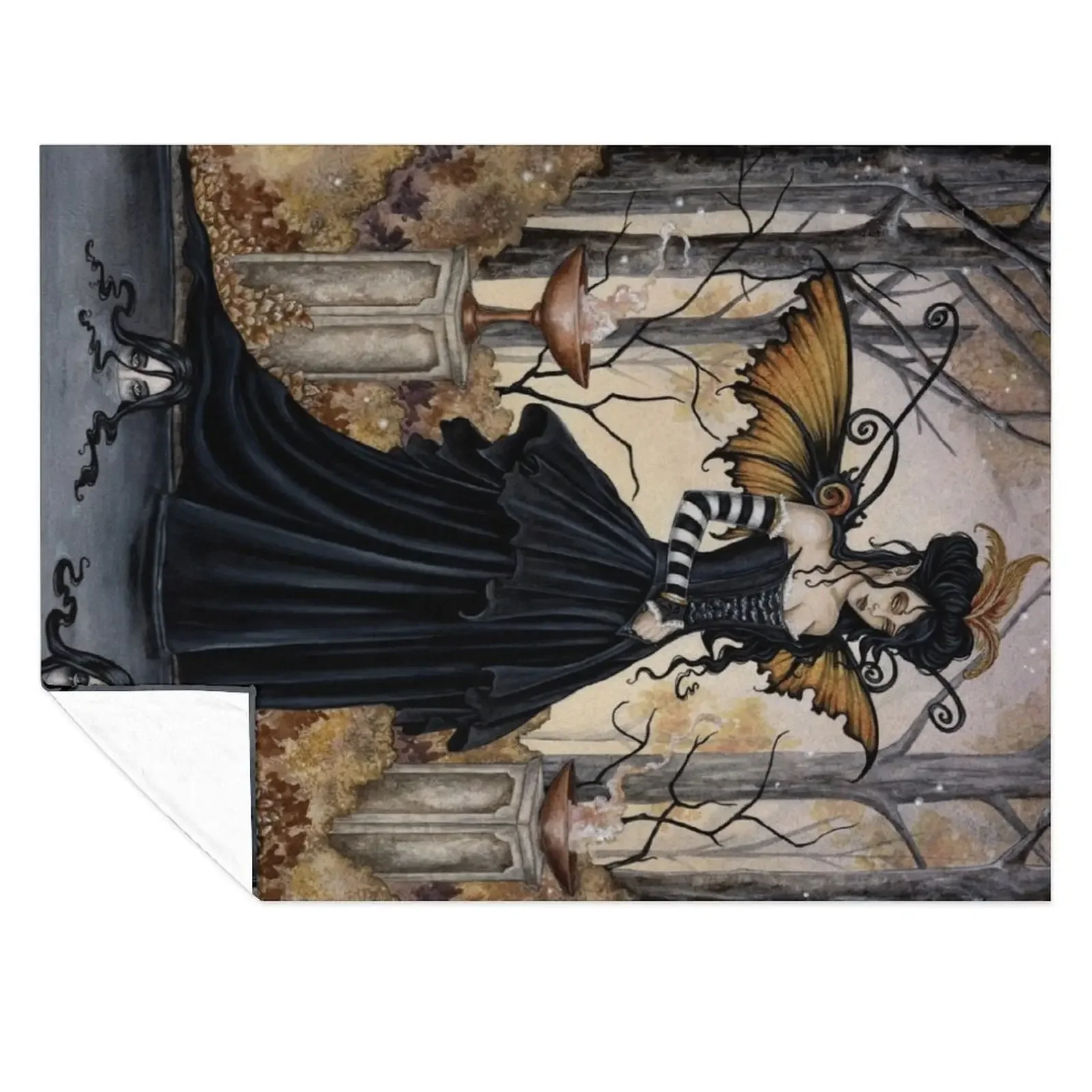 

A Dark Undercurrent Throw Blanket Bed covers Personalized Gift Plaid on the sofa Moving Blankets