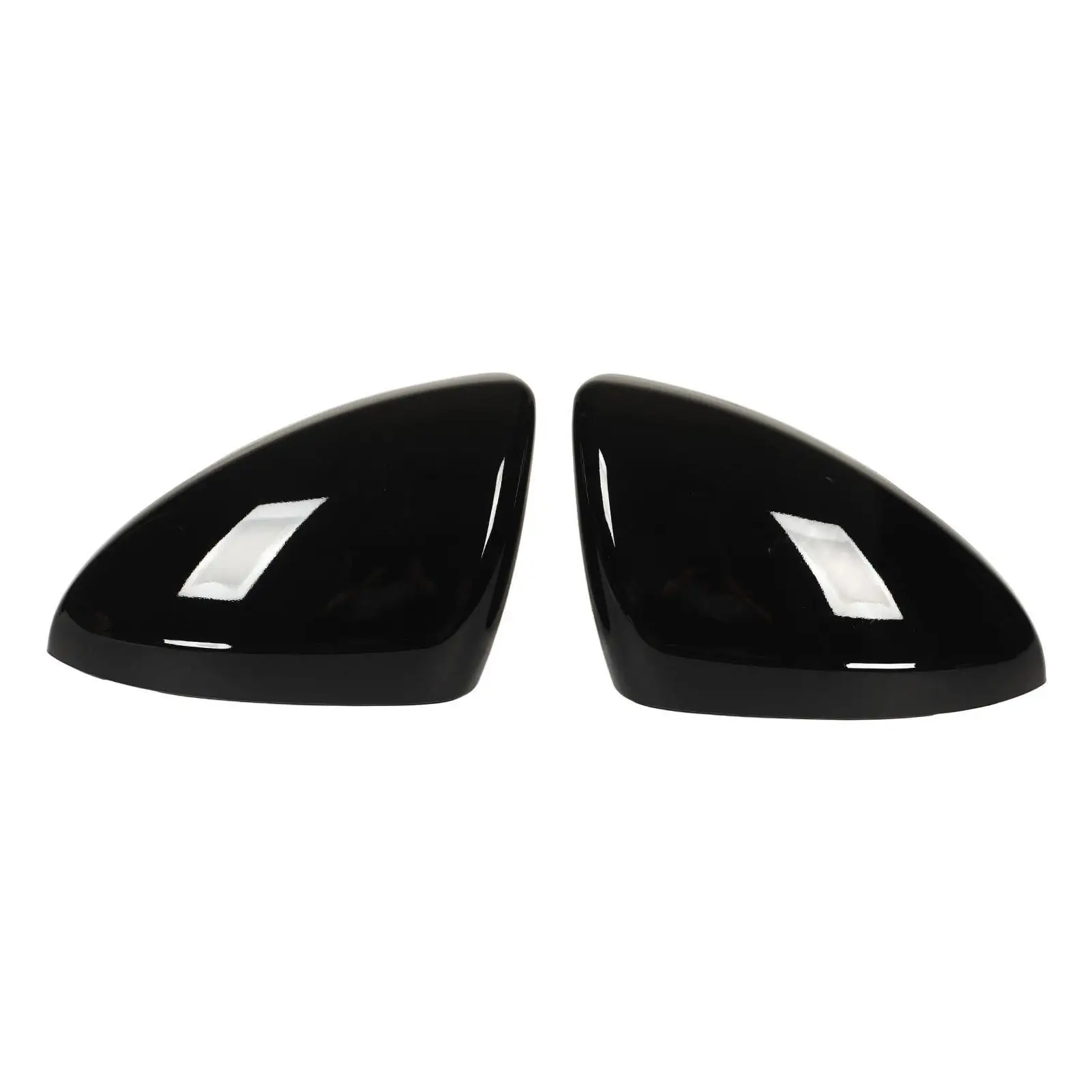 ABS Glossy Black Side Door Mirror Trim for cruze 2017-2019