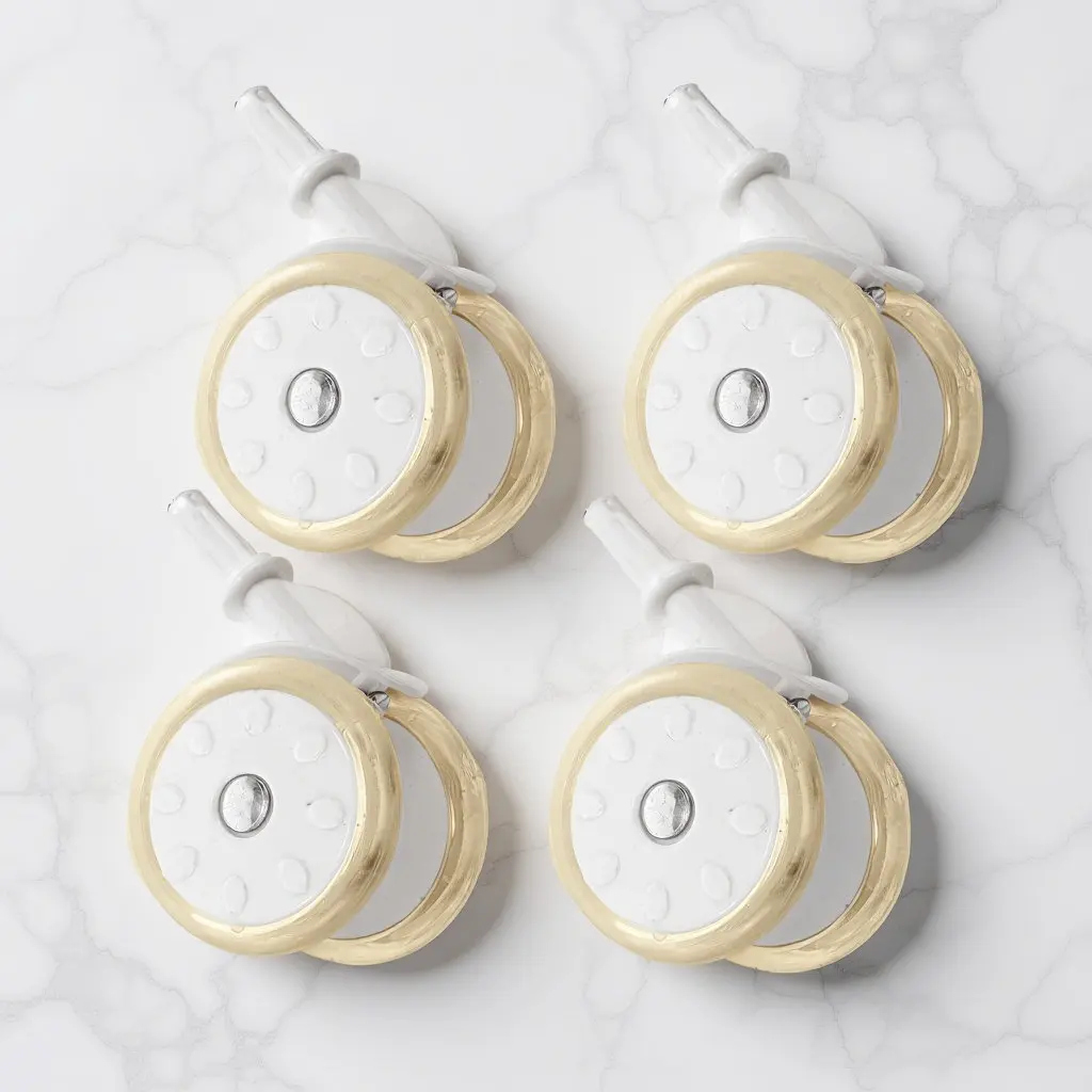4Pcs Replacement Wheels for Walkers Wide Compatibility Easy Installation Smooth Safe Baby Walker Accessories Learning to Walk