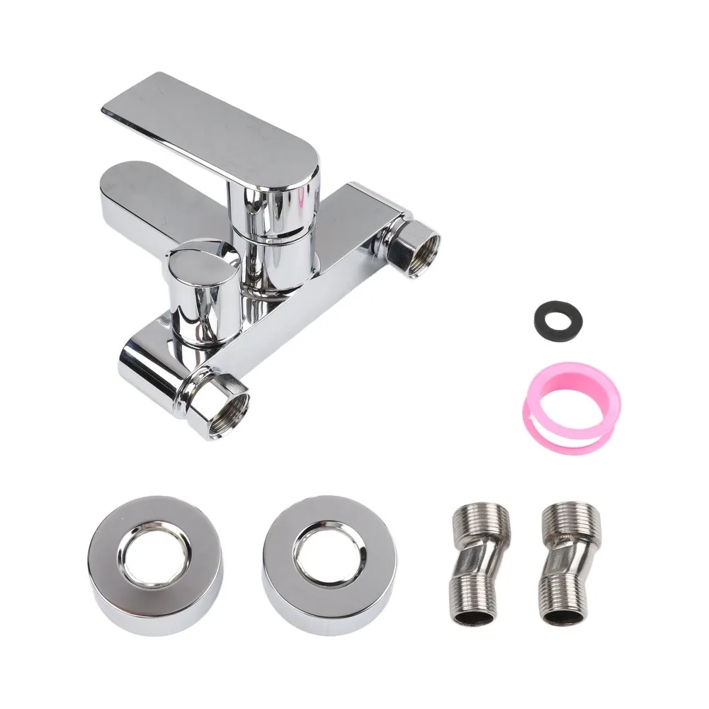 Copper Bathtub Mixer Valve with Side Swing Handle Precise Thermostatic Control and 3-Adjustable Hand Shower Spray Modes