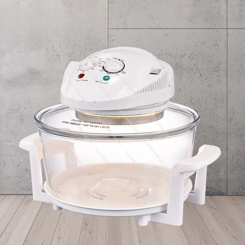 Healthy Air Halogen Oven with Visual Glass Bowl