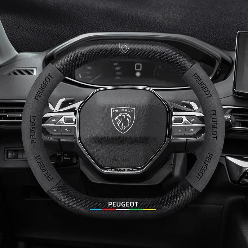 For Peugeot 508 308 SW E-208 208 E-408 408 GT 2008 3008 5008 E-3008 E-2008 E-Expert E-Traveller Rifter Car Steering Wheel Cove
