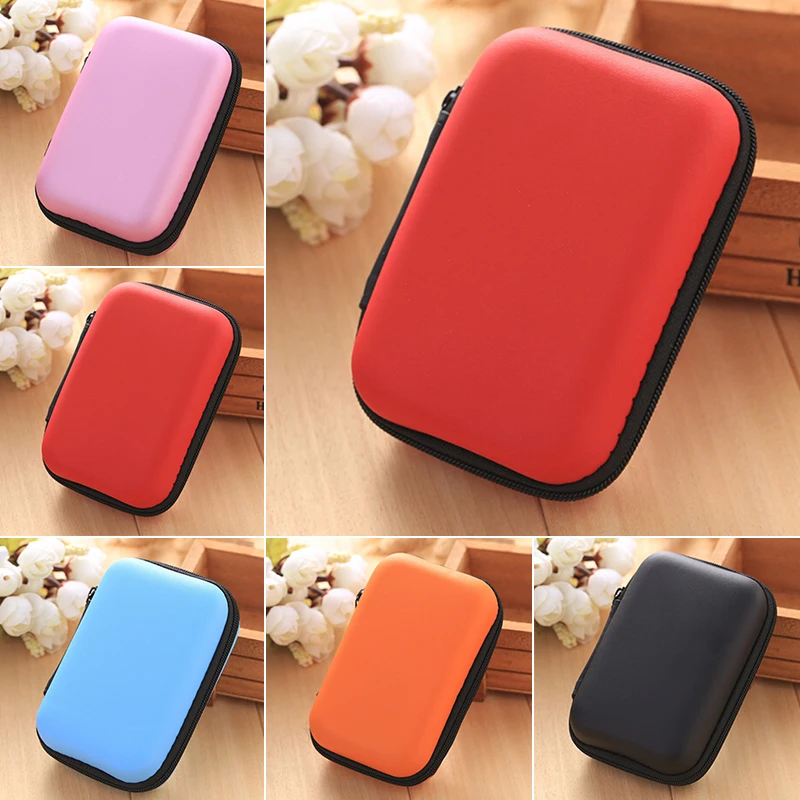 Box USB storage bag Data cable Headset Holder Portable Travel Cable Travelling Case Waterproof Digital Earphone Exquisite