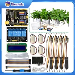 Keyestudio DIY Electronic Watering Kit For Arduino C Language Programming Automatic Water Flowers With Soil Humidity Sensor