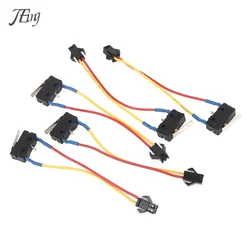 5pcs Home Appliance Parts Gas Water Heater Two-wire Micro Switch With Splinter