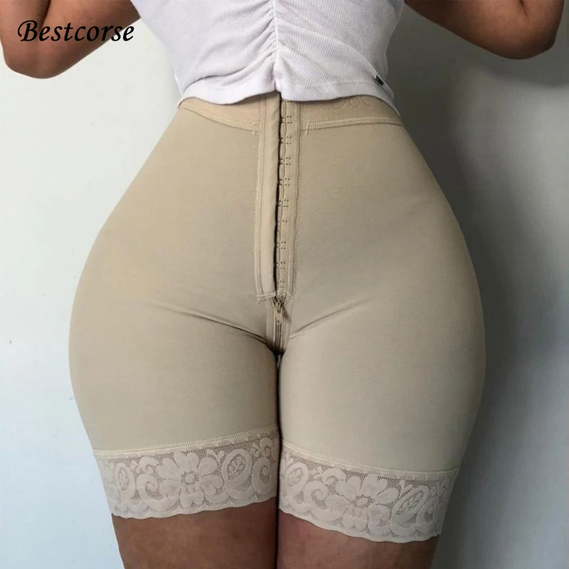 

Bbl Short Faja High Waist Panties Stomach Tummy Control Shapewear Women Belly Tummy And Hip Lift Pants Body Shaper Tummy Slimmer