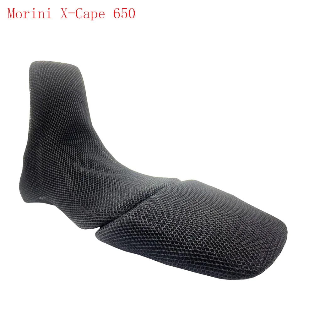 For Morini X-Cape 650 Motorcycle Accessories Seat Cushion Cover Protector Guard 3D Sunscreen Mesh Pad Protection