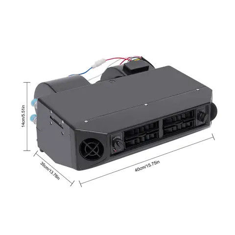 A/C Air Conditioning Evaporator Kit 12V 30W 7.6A Universal Under Dash AC Evaporator Underdash Heating Cooling Unit 600 CFM 6 best sales air conditioner kit - №2