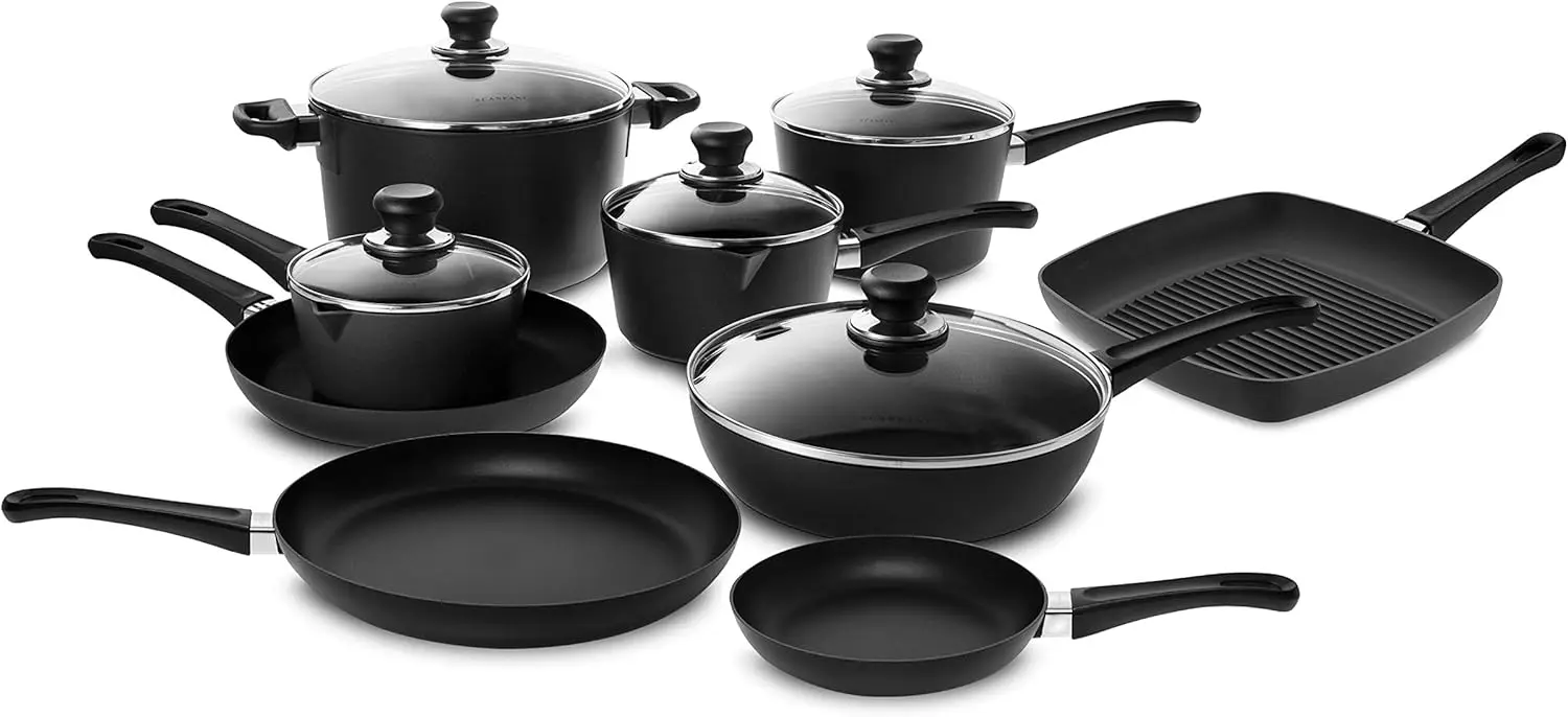 Classic 14 Piece Cookware Set with Stratanium Nonstick