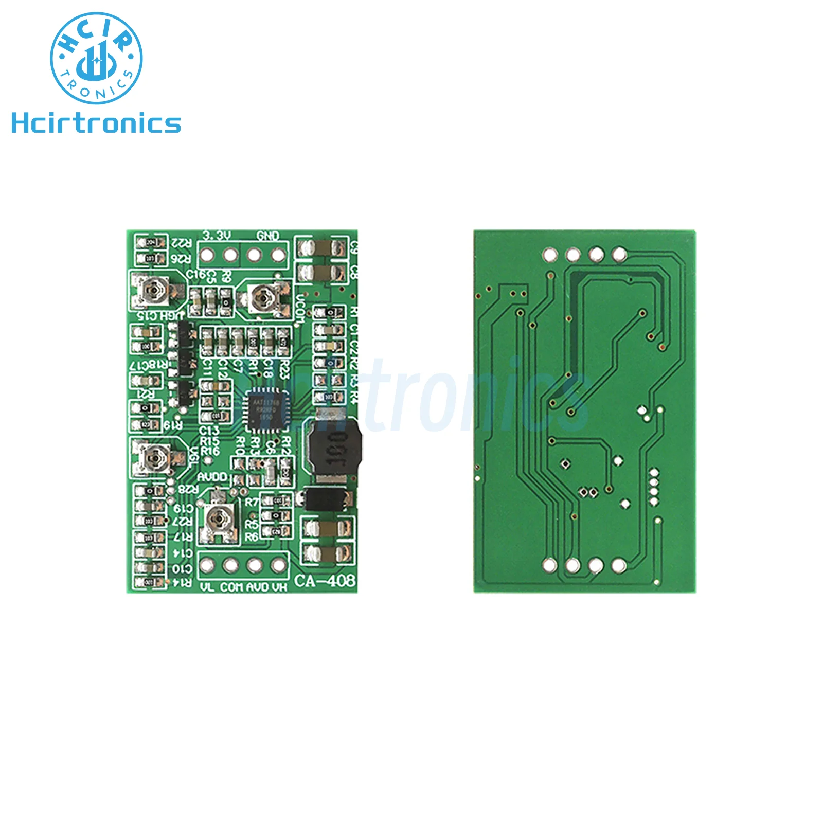 CA-408 3.5V/5V Input Boost Board Module LCD TCON Board VGL VGH VCOM AVDD 4 Channel Adjustable