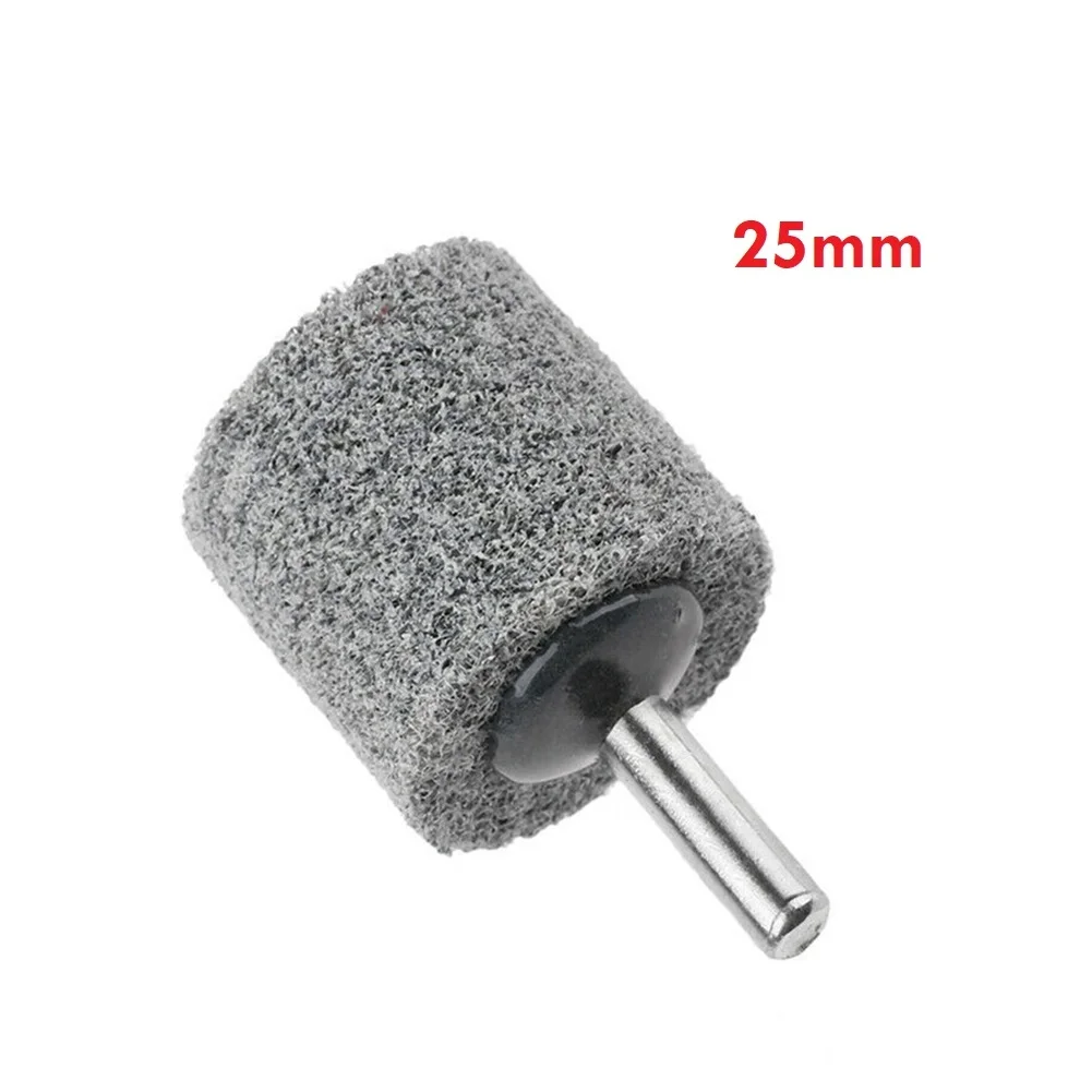 1pc 20-50mm Nylon Fiber Polishing Wheel Abrasive Scouring Pad Polishing Grinding 6mm Shank For Drill Grinder Metal Cleaning