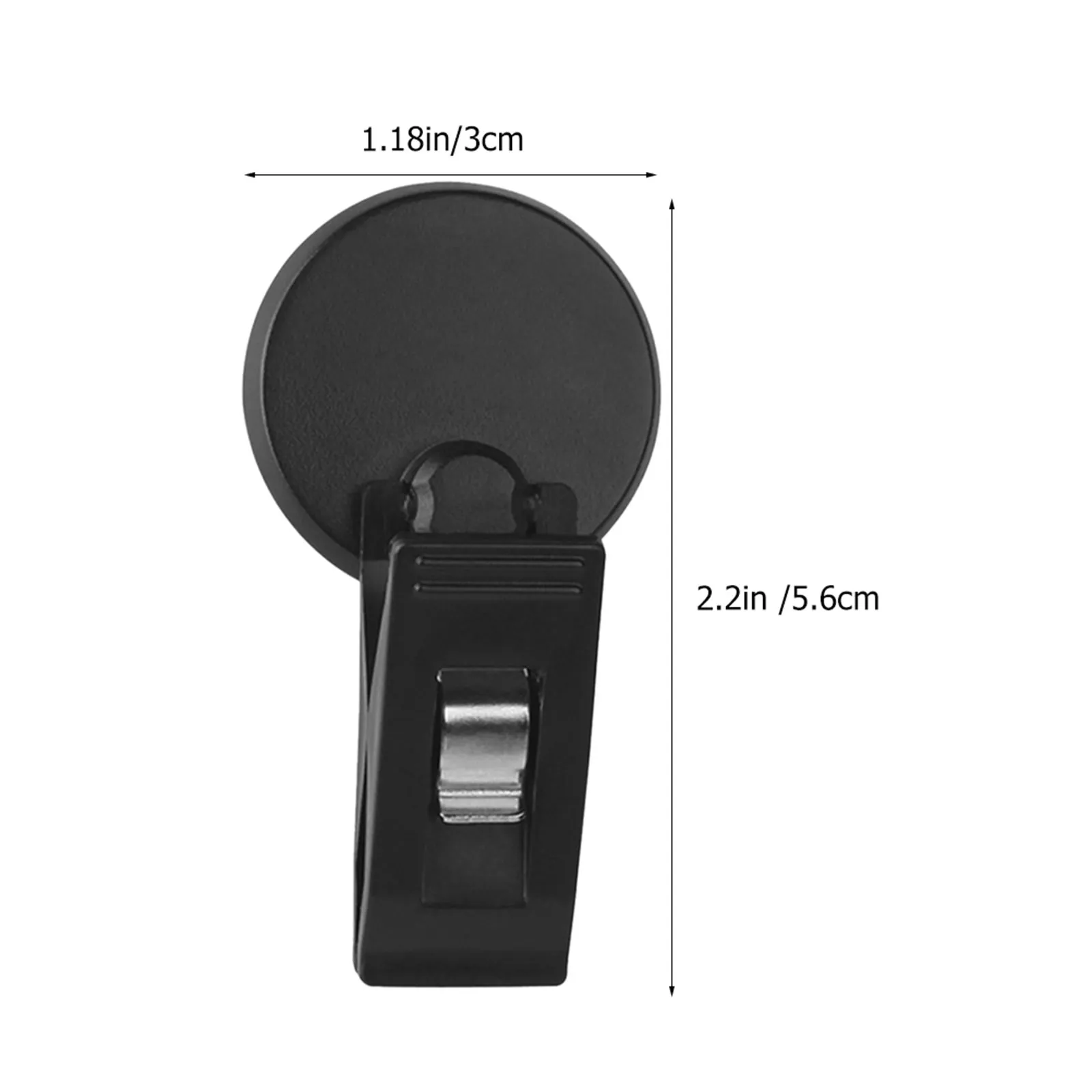 4Pcs Car Ticket Holder Clips – Adhesive Dashboard & Windshield Card Clamp for Parking Permits, IDs, Bills, Photos