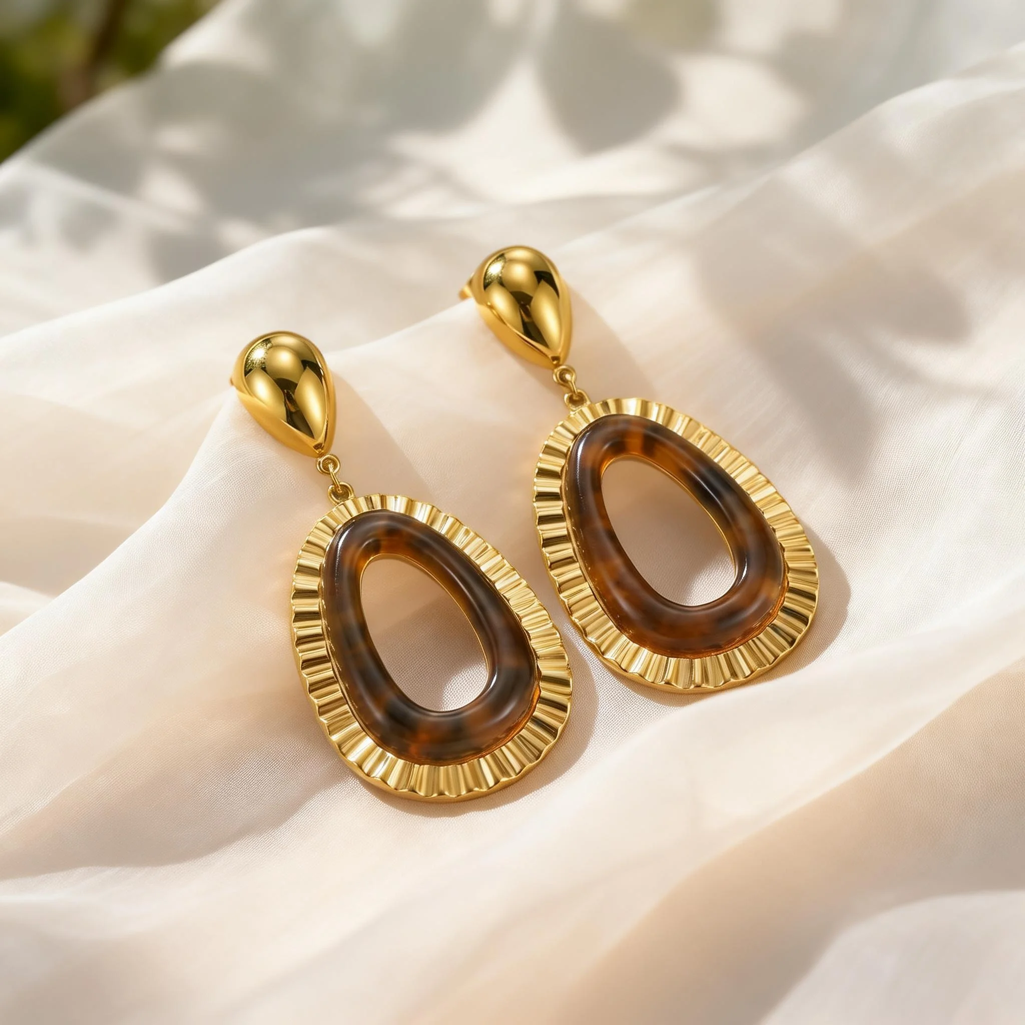 Resin Amber Hollow …