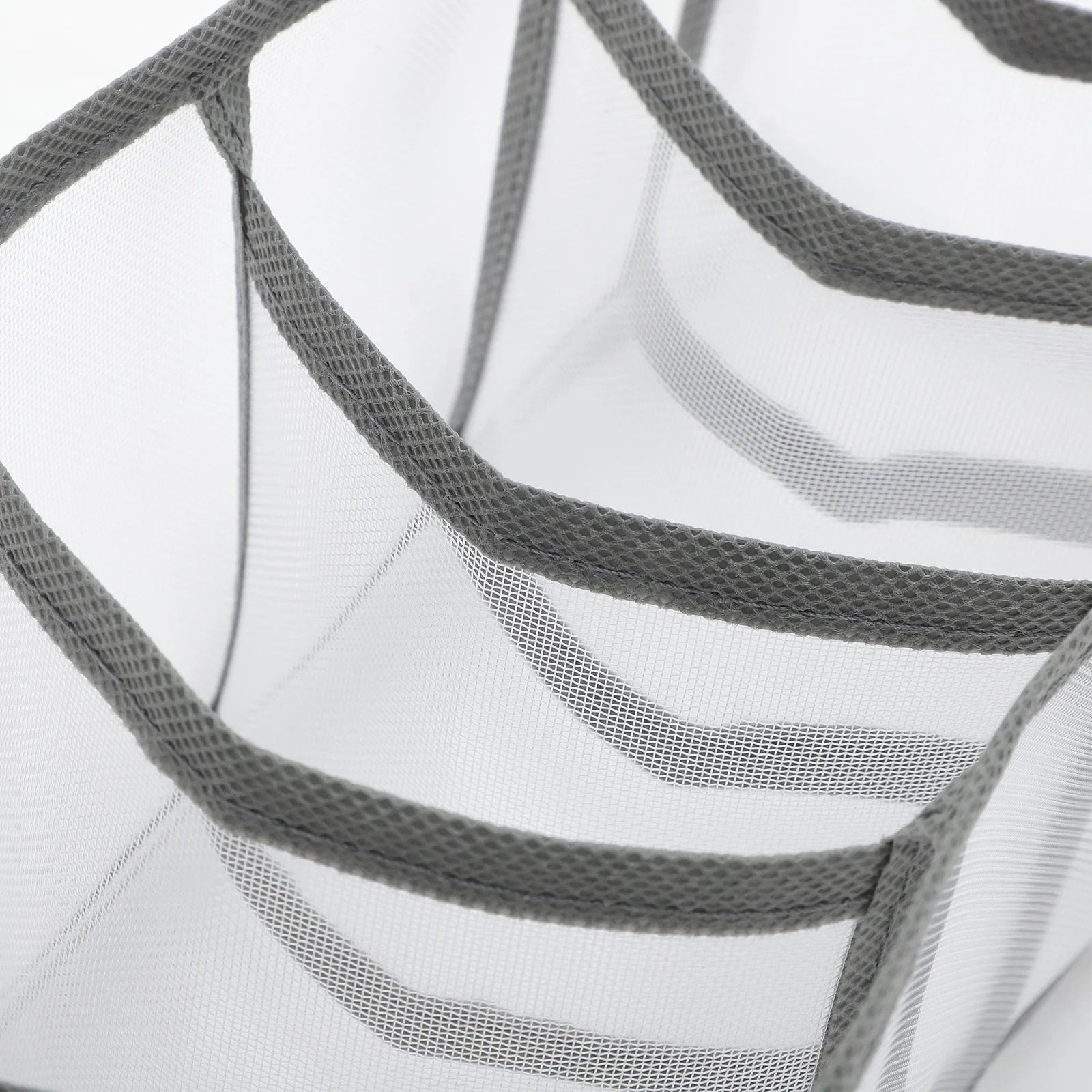 

4Pcs Underwear Organizer Clothes Storage Box Lightweight Nylon Multi-Grid Compartment for Wardrobe Drawer Closet Storage Jean