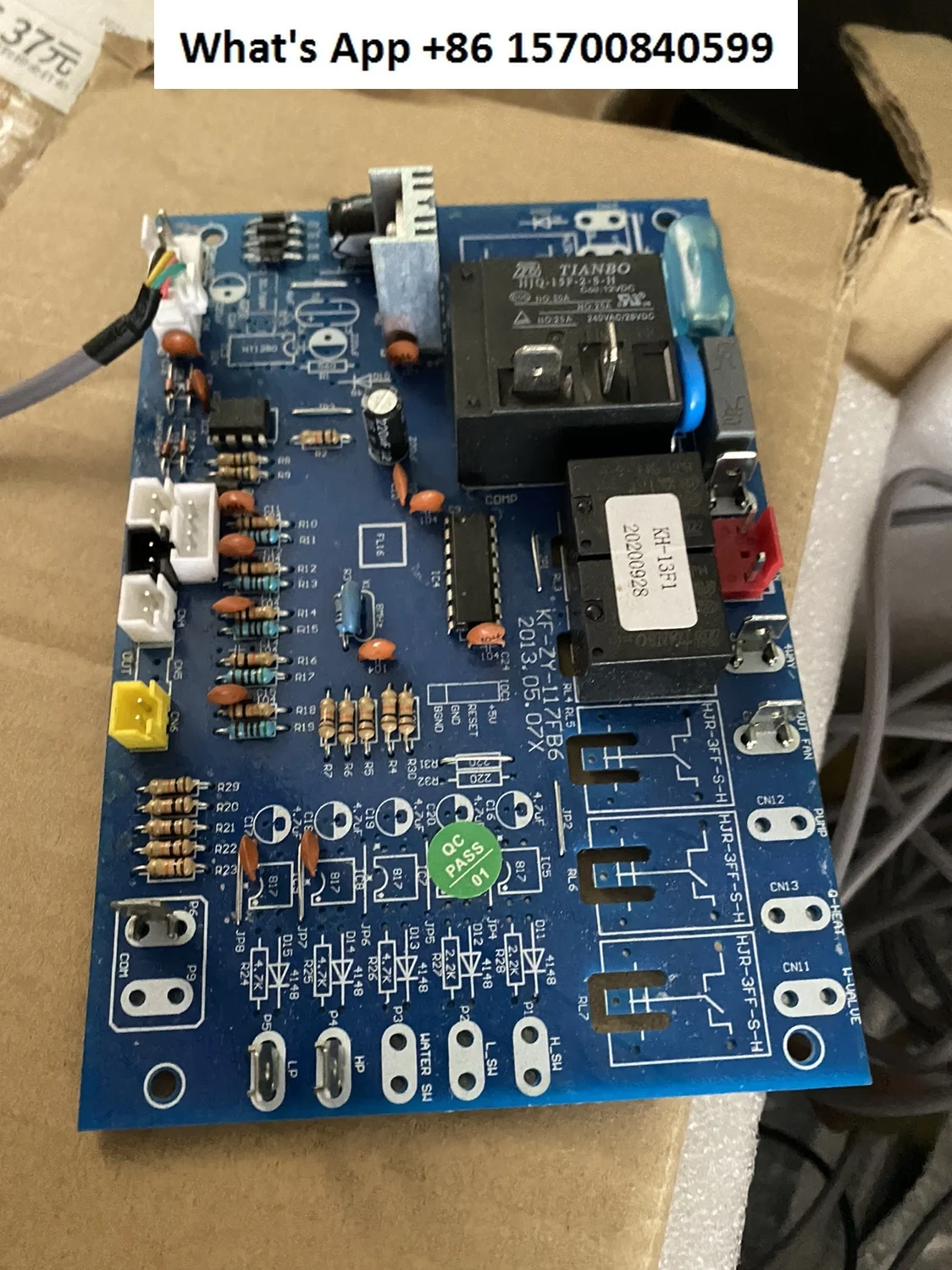 

Household air heat pump water heater main board KH-13F1 four core