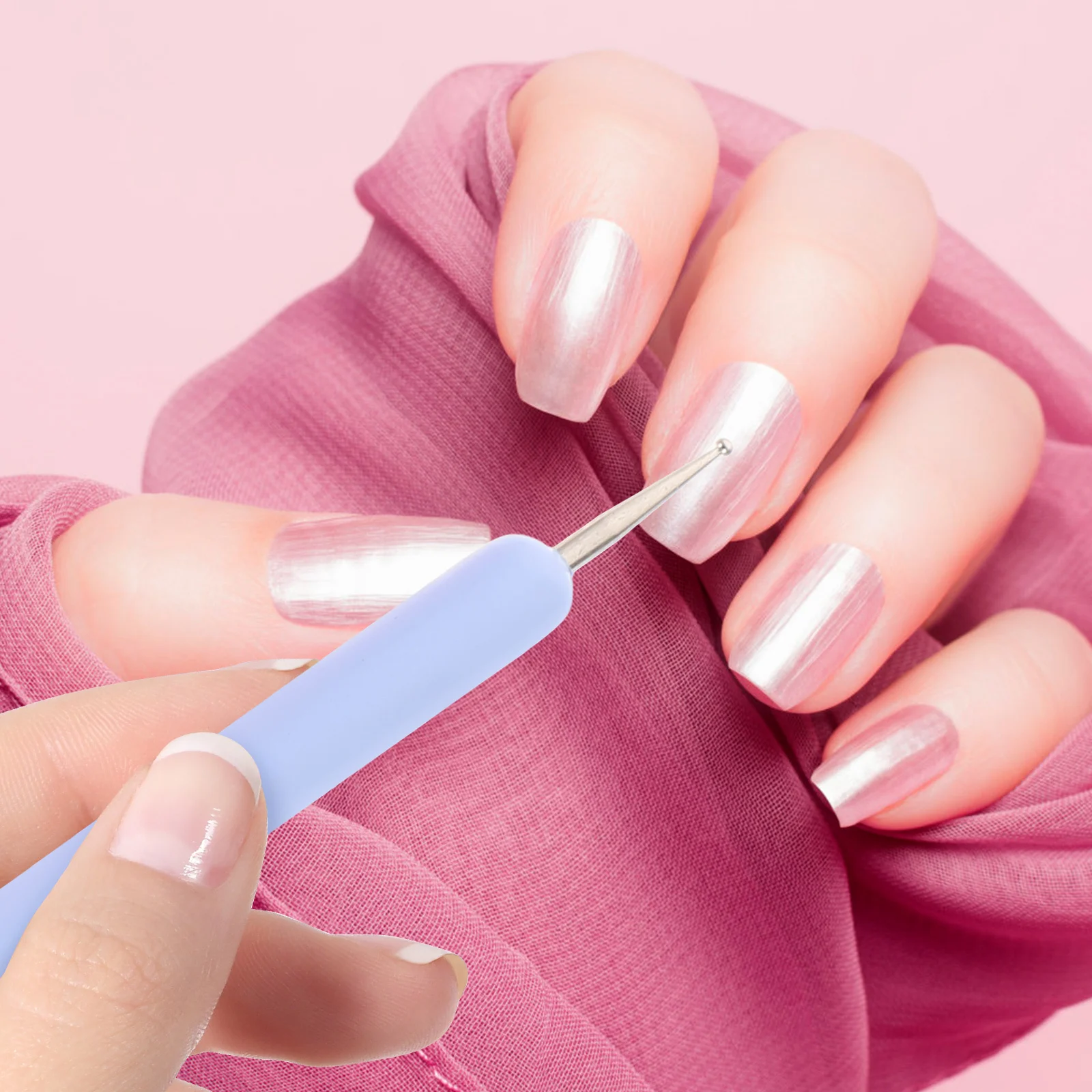 7 個のネイルアートブラシプロフェッショナルグレードのマニキュア DIY 用品マニキュア用カラーペイント細線ディテール作業