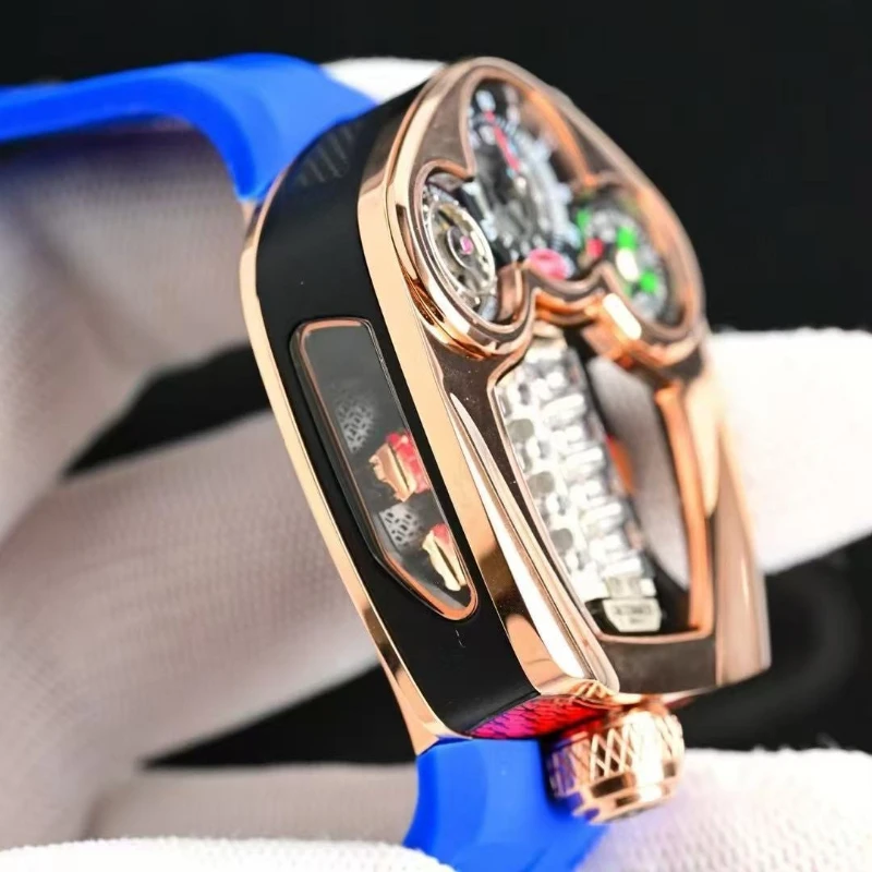 Picture 6: High quality men's wristwatch with 16 cylinder engine limited edition watch and sapphire glass free shipping