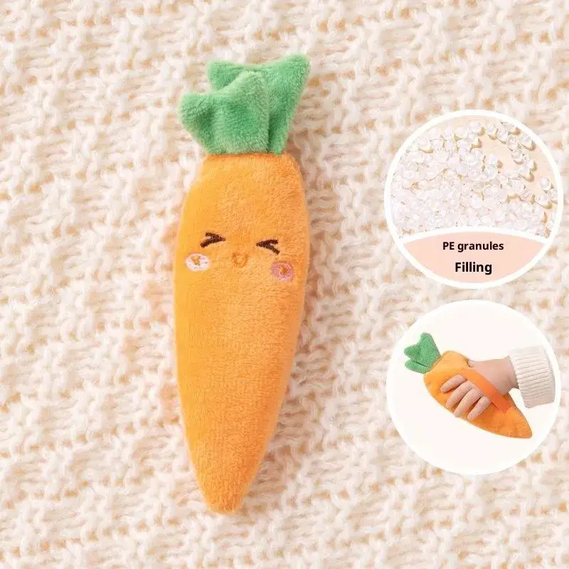 1/2 قطعة لعبة مهدئة للأطفال دمية فواكه قطيفة للرضع مضادة للشتاء أثناء النوم المعونة عقد حلقة لعبة مريحة لحديثي الولادة #6