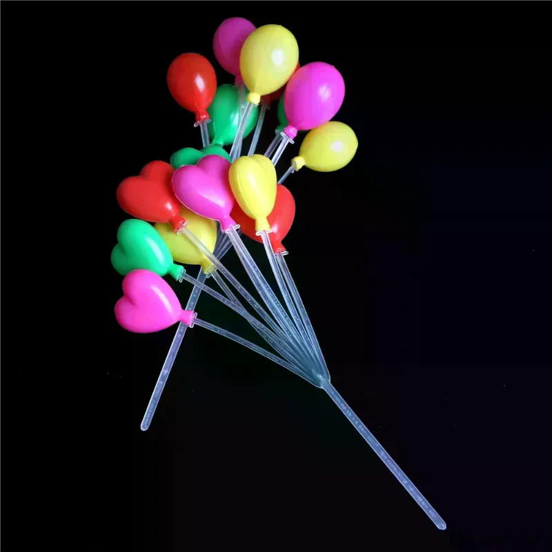 Miniature 1:12 Living Room Plastic Multicolor Balloon String Toys Dollhouse