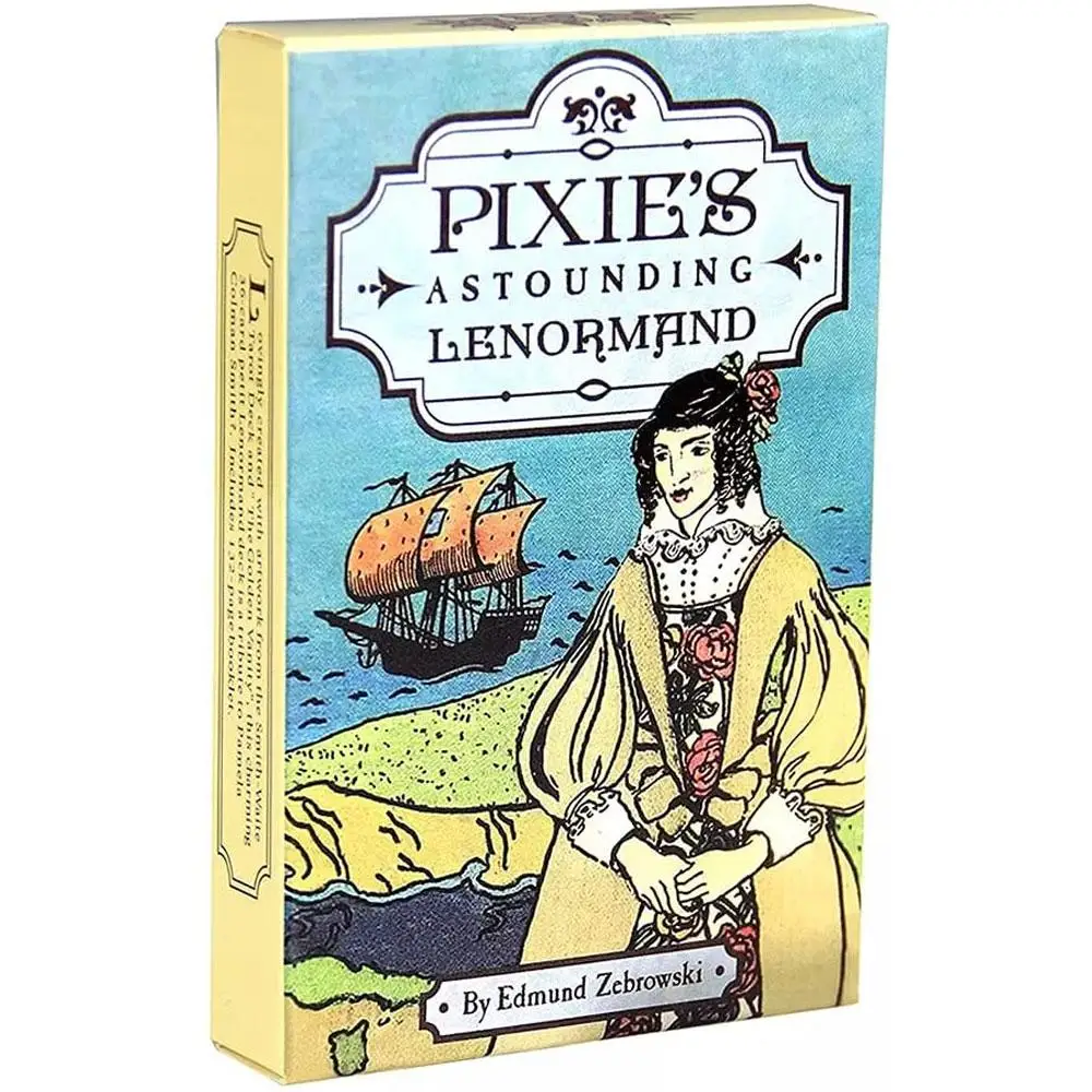 

Pixie's Astounding Lenormand Cards Love and Career Issues Oracle Cards Fortune Telling Divination Card Game