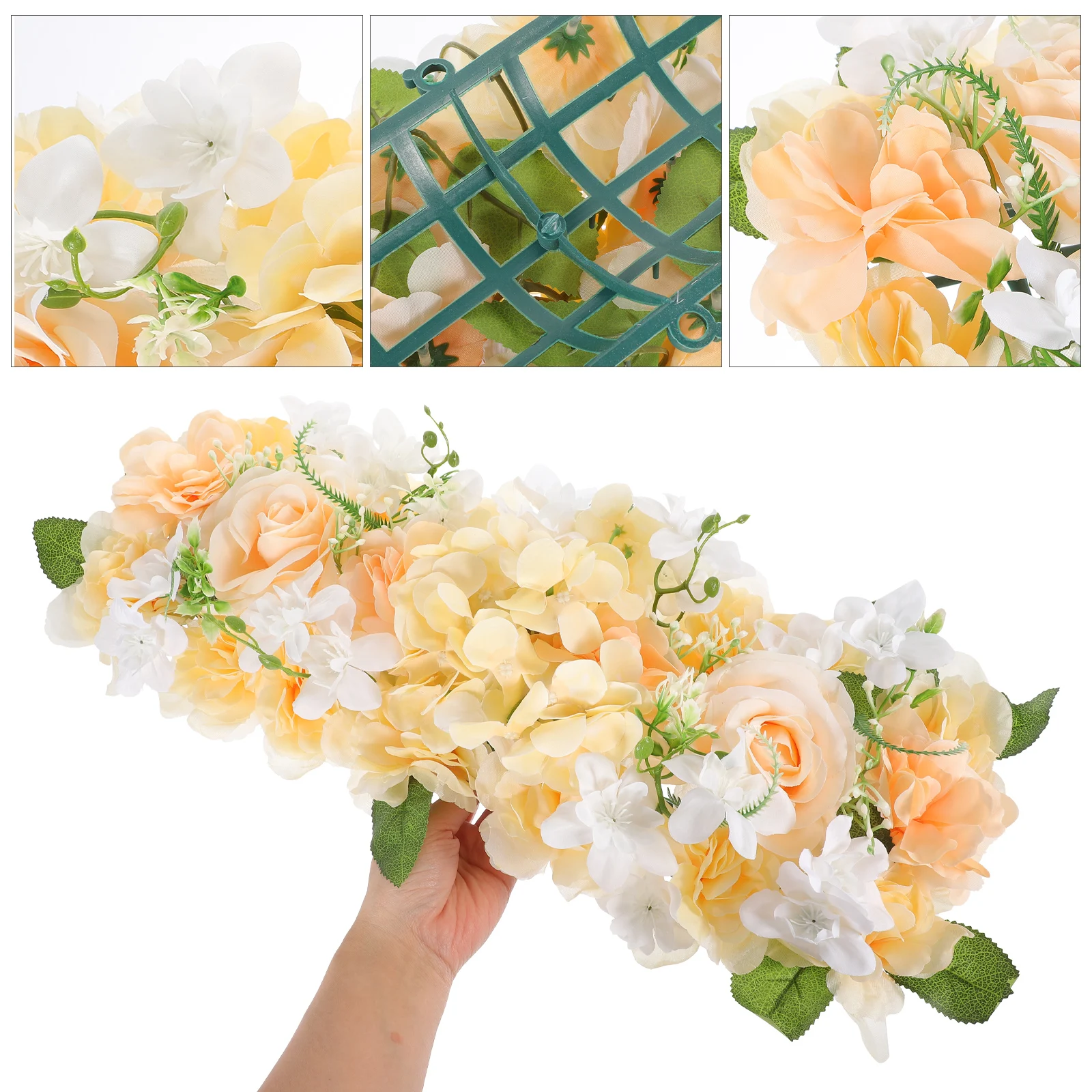 

Rose Simulation Flower Arrangement Artificial Hanging Wedding Decor Faux Flowers