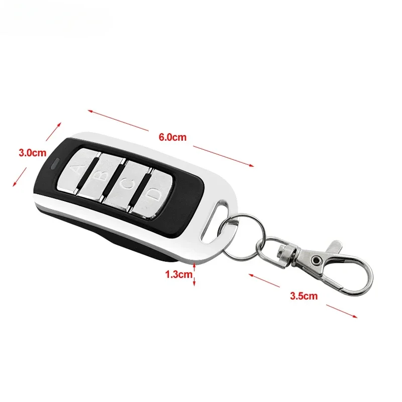 Multi-frequência 280-868mhz universal porta de garagem controle remoto duplicador clone 433.92mhz 433.42mhz portão keyfob transmissor