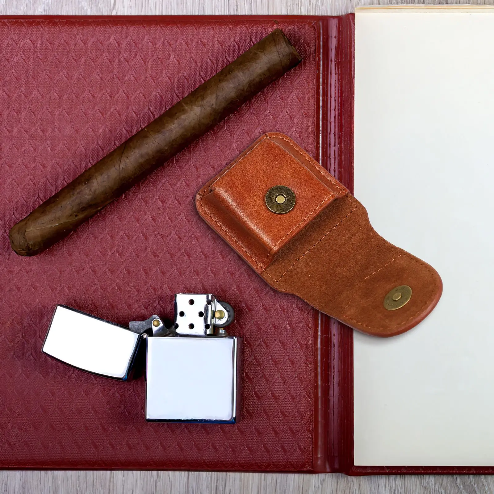 Lighter Protective Cover Cigarette Pouch Case Fashion Carrying Sleeve Holder Outdoor Storage view 6