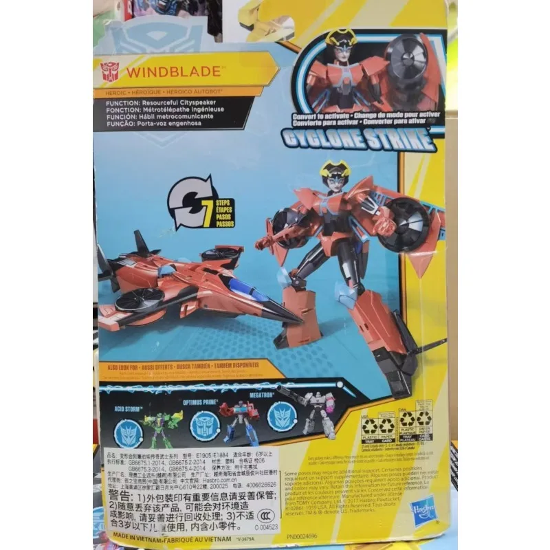 Original Hasbro Transformers CYBERVERSE WINDBLADE Action Toy Figure Mode Collection Gifts view 6