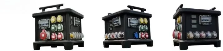 18-Channel portable outdoor power distribution box