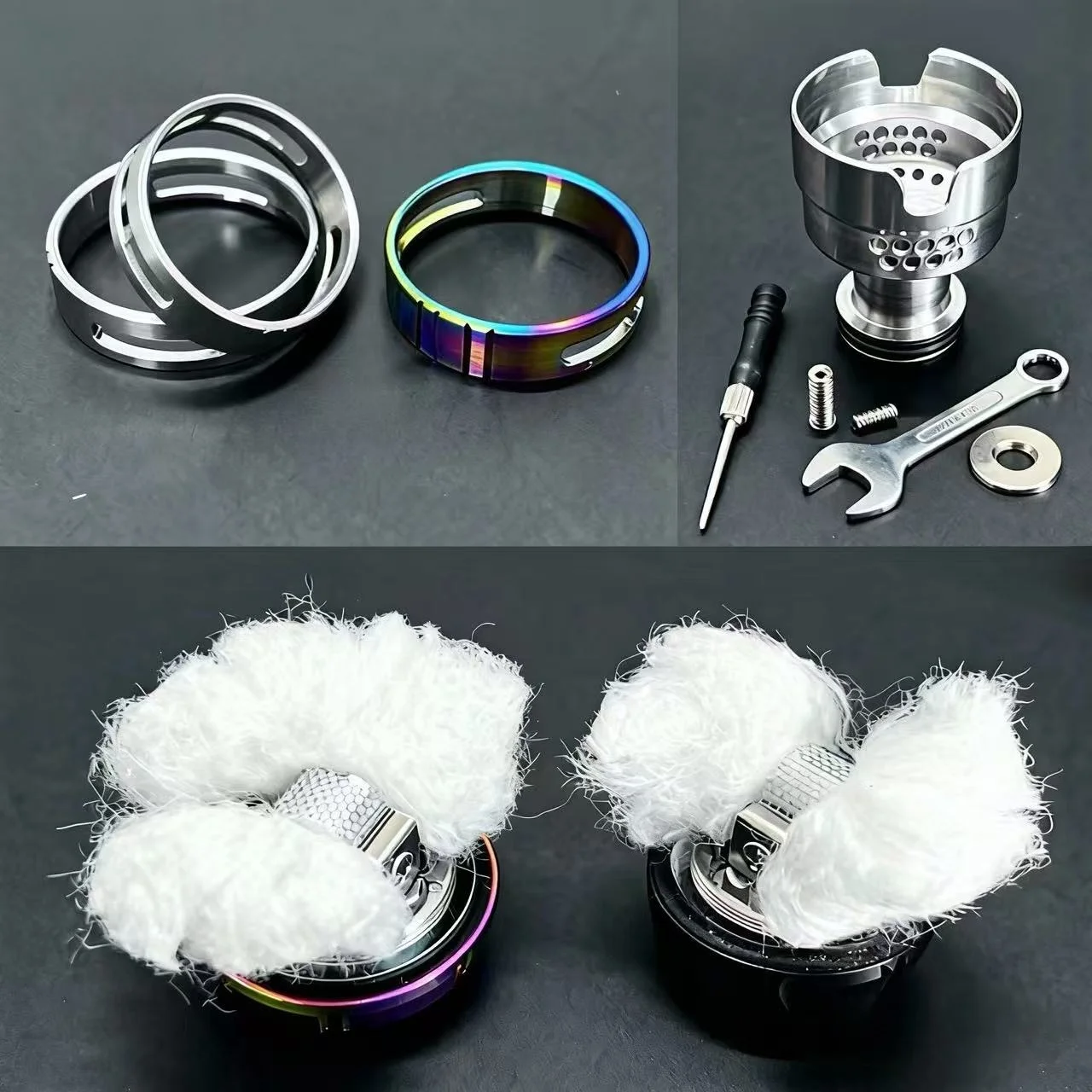 

Инструмент для ремонта Z X II (ZEUS) Зажимы Аксессуары для ремонта Спираль (резьба), Сетка (сетка) Металлический нижний винт, уплотнительные кольца, AFC, крышка 304, DECK