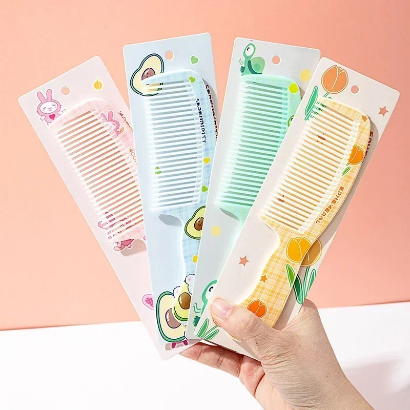 Baby Portable Untangling Hair Brush Health Care Tools Combs Kids Cute Rabbit Bear Children Hairbrush Comb for Girls Accessories