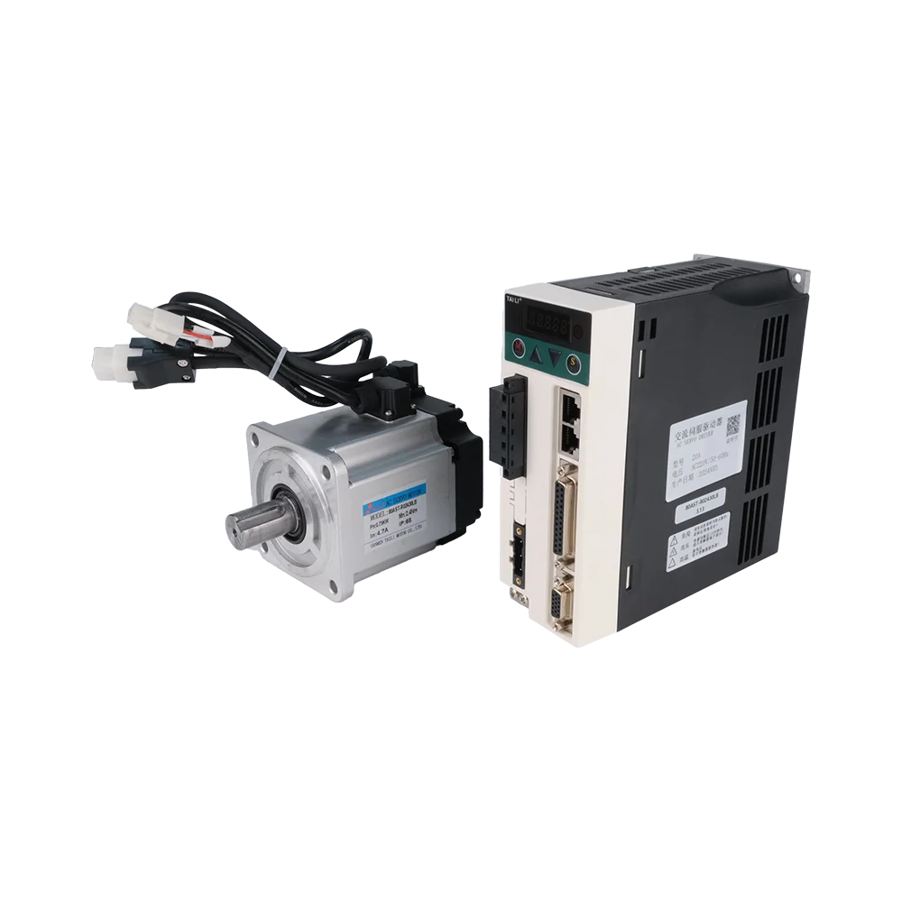 PM AC Servo Motor 80ST Electric Motor Low Noise 50Hz/60Hz Frequency 3000rpm Rated Speed Three-Phase Servo Motor