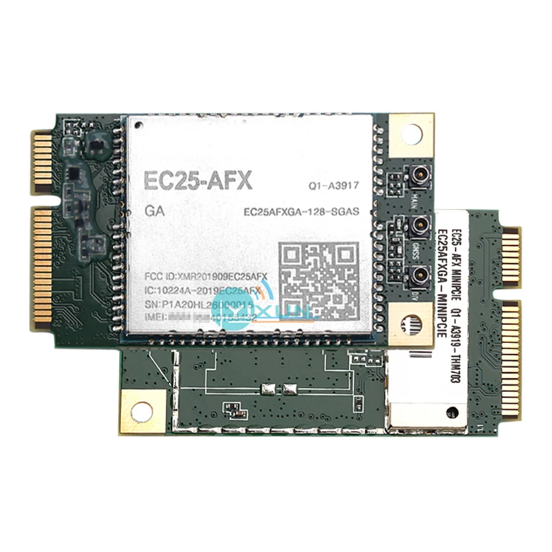 

Quectel EC25 EC25-AFX MINIPCIE EC25AFXGA-128-SGAS LTE Cat4 mini pcie module B2/B4/B5/B12/B13/B14/B66/B71 North America Verizon