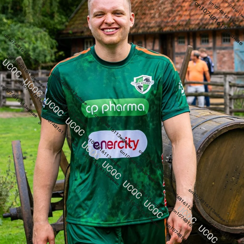 26/25 جديد وصول TSV هانوفر بورغدورف كرة اليد جيرسي ألمانيا عادية الرجال الرياضة الكبار والطفل تنفس التدريب الألماني تي شيرت #1