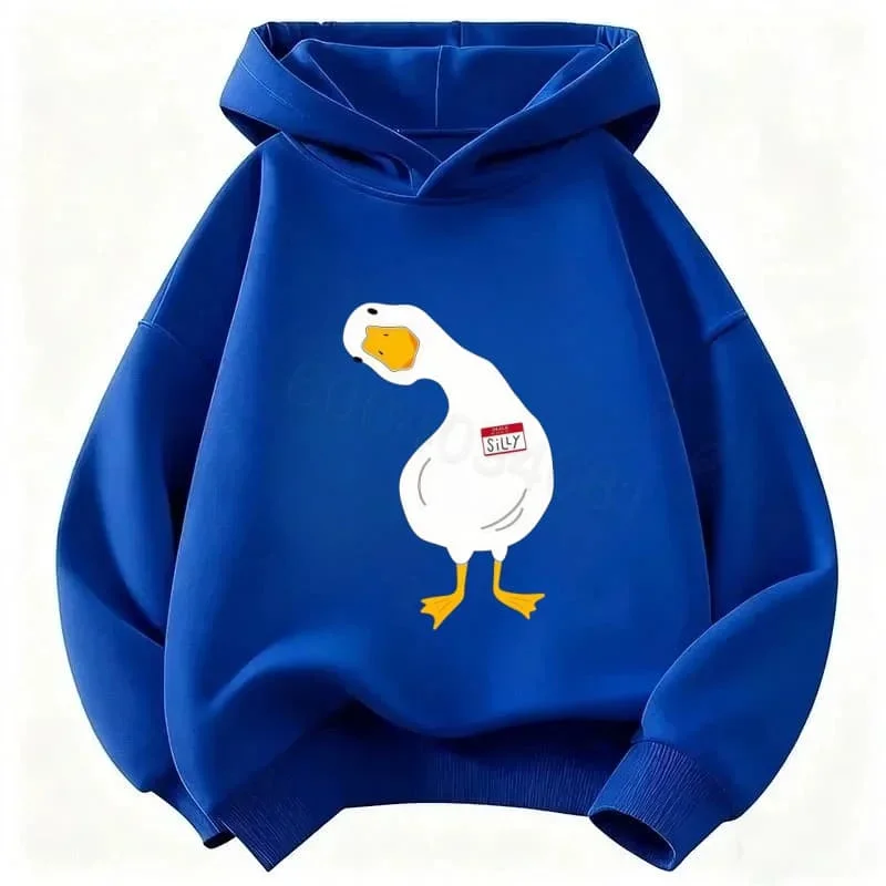 Children's Casual Autumn/Winter Hoodie – Slightly Stretchy Outdoor Running Hoodie; Trendy Casual Sports Sweatshirt