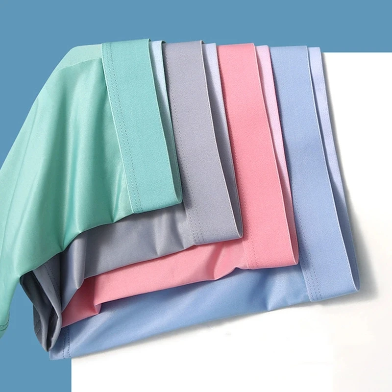 Trendy Men’s Ice Silk Briefs – Ultra-Thin, Breathable & Fast-Drying, Ergonomic Pouch, Perfect for Active Lifestyles