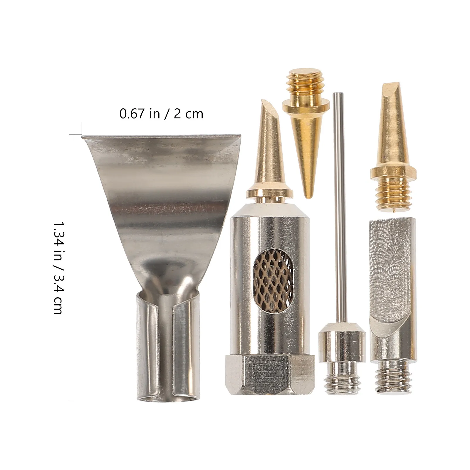 1Set Premium Butane Torch Head Small Light Soldering Iron Tips Multi Use Melting Welding Accessories
