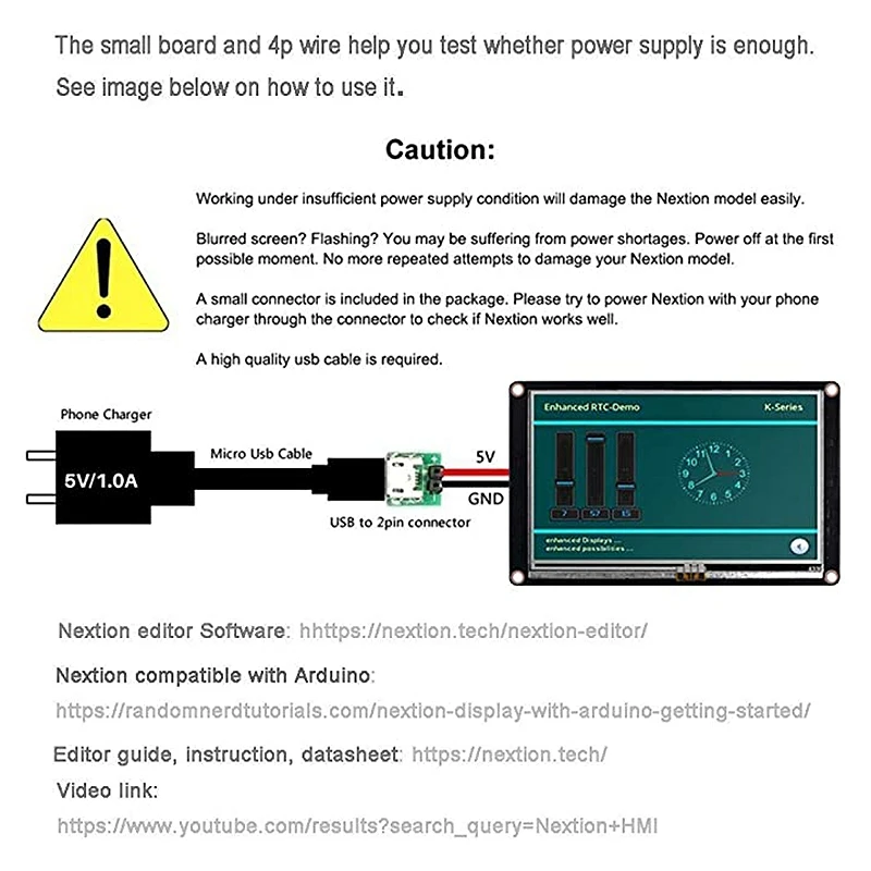 4.3-Inch LCD Press Screen For Nextion NX4827K043 Enhanced Human-Machine Interface HMI English Kernel Module