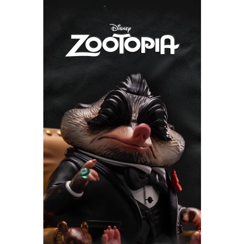 

В наличии: Коллекционная подвижная фигурка-модель Resonance GONG Zootopia MR. BIG (Мистер Биг)