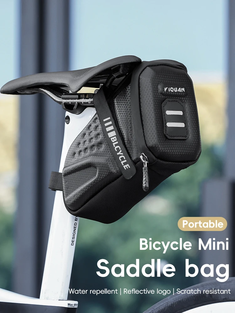 AliExpress Bicycle Tail Bag Hard Shell EVA Three-Dimensional Riding Bag Mountain Road Bike Waterproof Saddle Bag Bicycle Riding Equipment