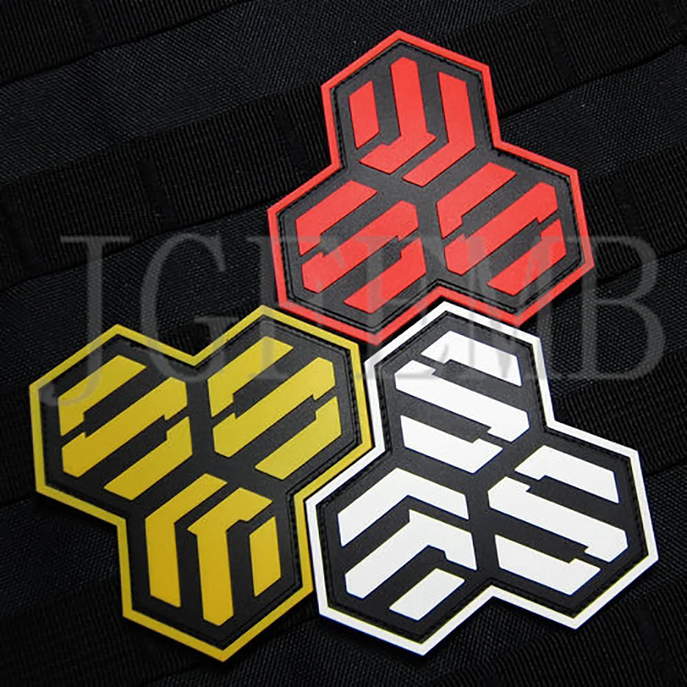 Macross 3D PVC Patch, S.M.S