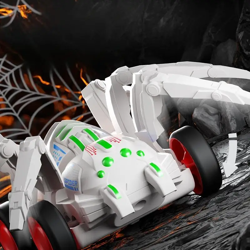 1/4Pcs Crawling Simulation Animal Inertia Car Spider Boys And Girls Climbing Stunt Car Toy Gifts Children Spider Vehicle