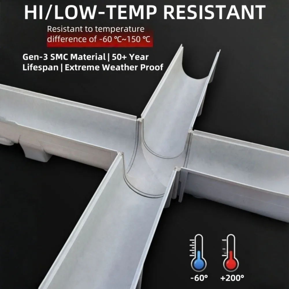 

Дренажный желоб из смолы, сверхмощная однорядная решетка, готовая дренажная канавка, U-образная канавка, крышка из нержавеющей стали, линейный дренаж