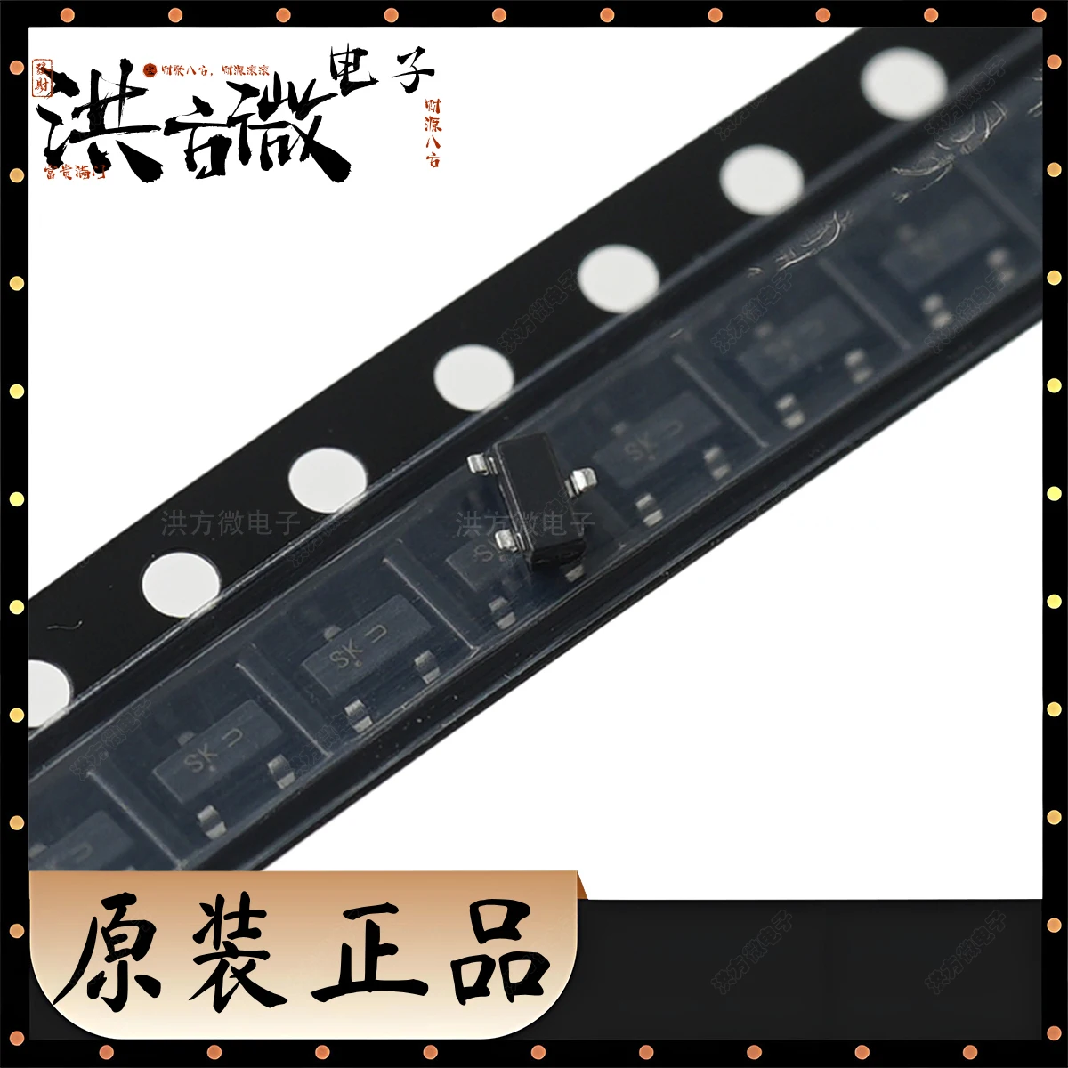 50PCS BSS138K Marking SK NEW original MOSFET 2 ohm Ω 350mW 50V N-channel MOSFETs SK 220MA SOT23-3 0.22A Field-Effect Transistor
